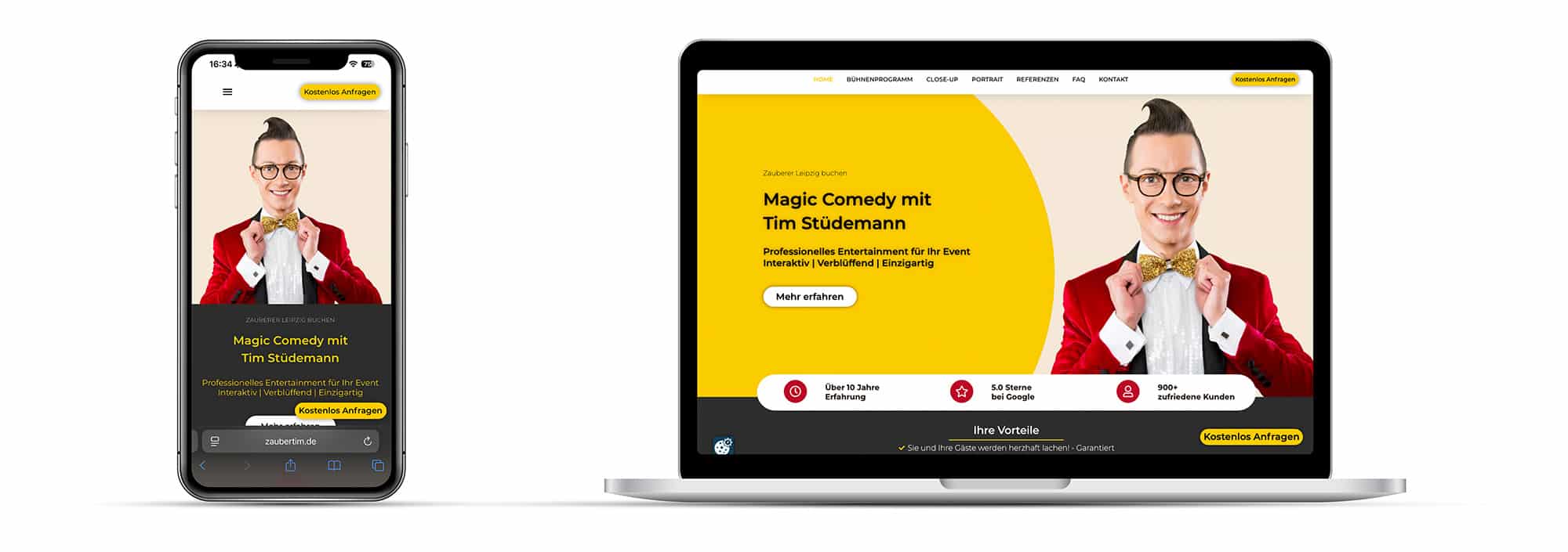 Referenz Zaubertim.de - Zauberer aus Leipzig